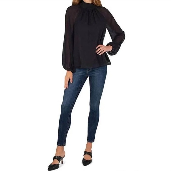 NWT Joie Limited Edition Long Sleeve Smocked Blouse $278 - Picture 12 of 16